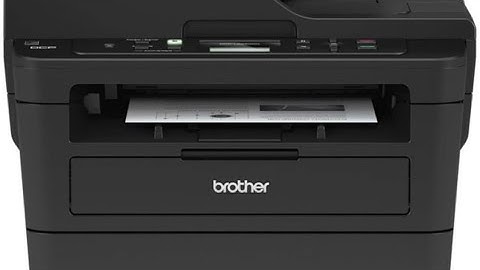 Brother DCP-L2550DW Monochrome Printer-3329 Total Page Count-Genuine Toner-drum