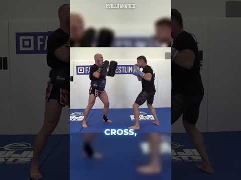 The four-strike combo that ends the exchange.