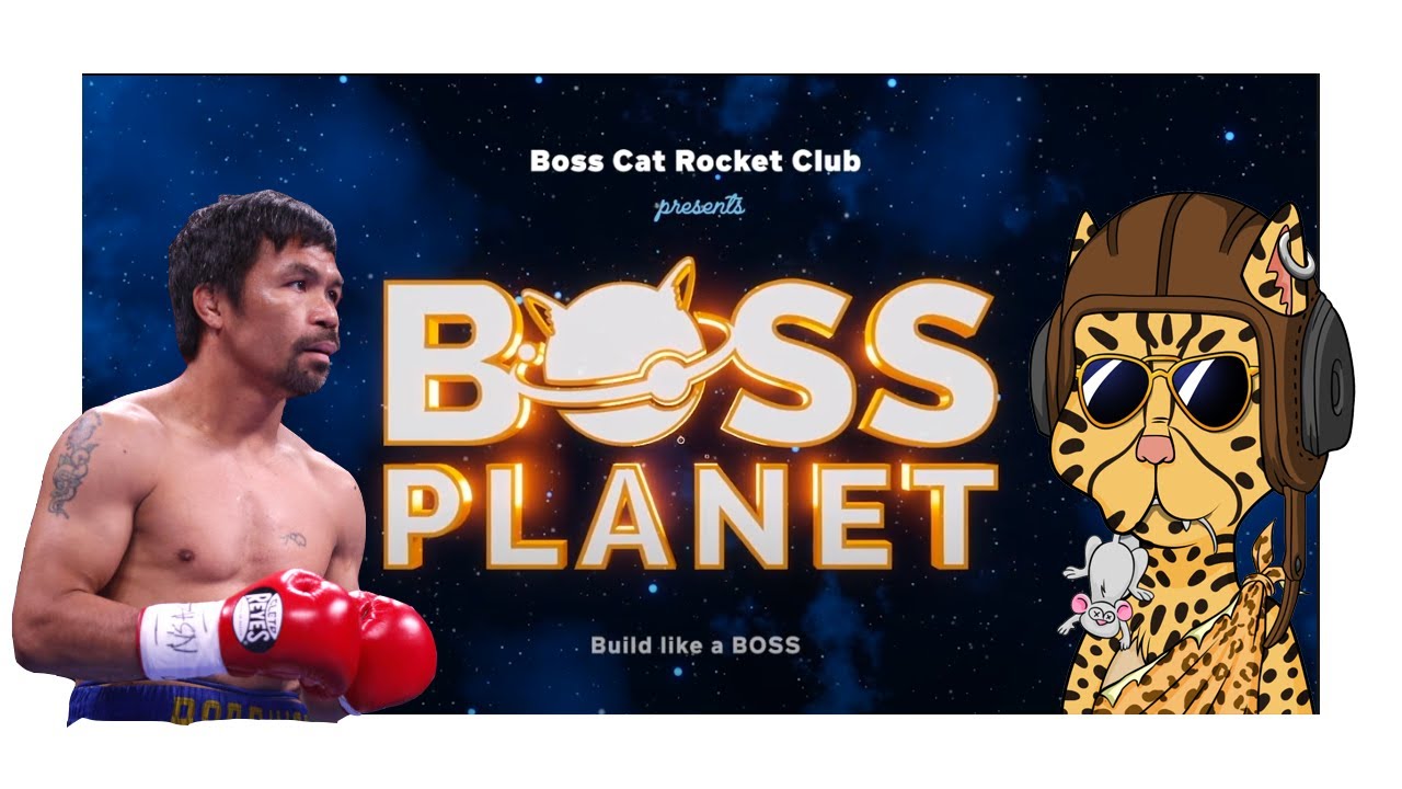 BOSS CAT ROCKET CLUB x MANNY PACQUIAO !!