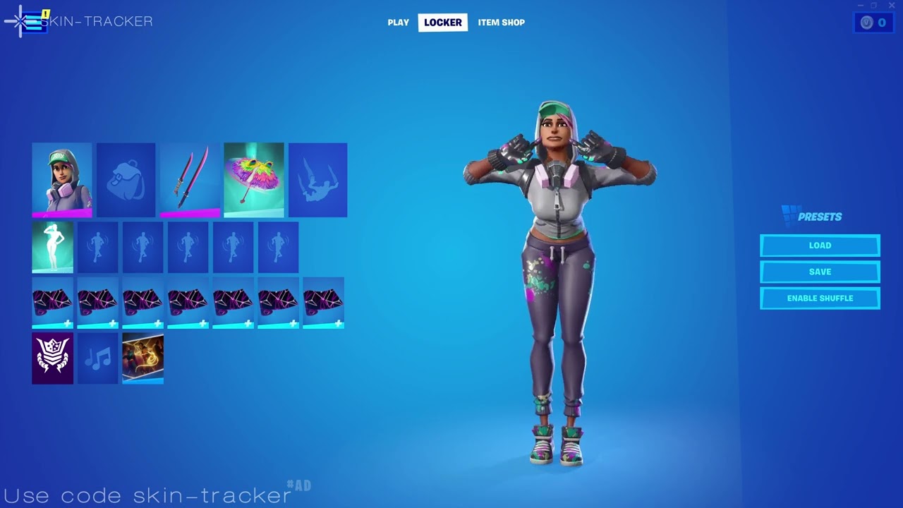 Poki ( Tsuki 2.0 ) #fortnite #dance #emote #love #follow #fyp #item