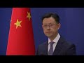 LIVE | Chinese Foreign Ministry Holds News Conference Amid Global Tensions | APT