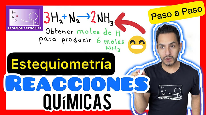 ✅ESTEQUIOMETRÍA en ECUACIONES QUÍMICAS| MUY FÁCIL PASO a PASO👍| QUÍMICA