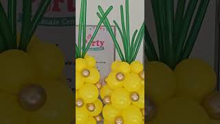 Huat! Pineapple Balloon column!