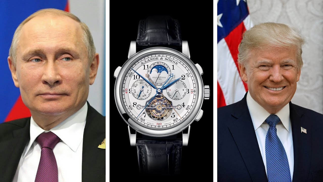 Relojes de los líderes mundiales y Figuras Prominentes | Trump, Putin, el  Papa Francisco y más - YouTube