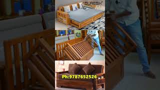 Teak wood Space Free Furniture