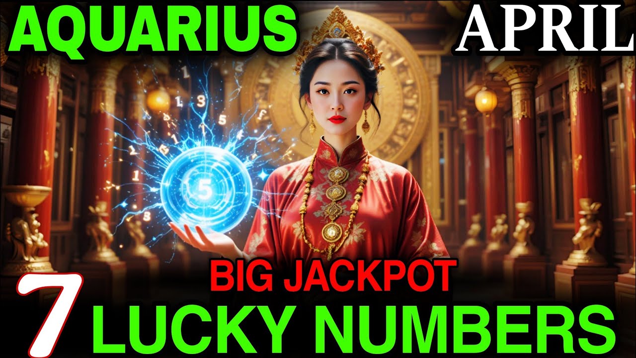 Aquarius: Don’t Ignore These 7 Lucky Lottery Numbers! 💰🔥 Your Millionaire Moment Awaits!