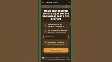 Magic Eden Secrets: Why It’s Ideal for NFT Beginners | Part 3 of 5 | MemeFi | MemeFi Code |