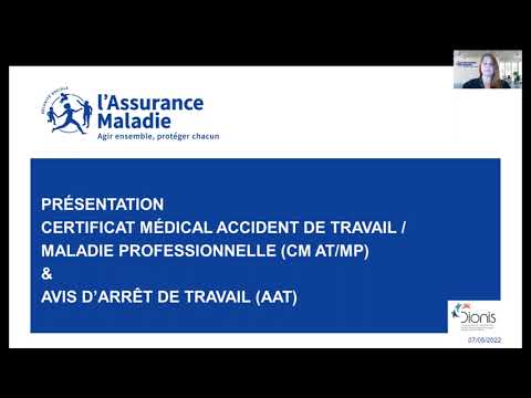 [ Présentation ] Vidéo des CIS sur le certificat médical AT/MP & AAT