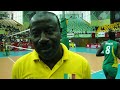 Senegal coach Amadou Sene speaking after the win against Morocco 3 2