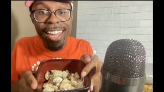 ASMR Golden HONEY Mini Wheats Eating Sounds
