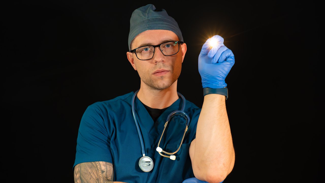 ASMR | Осмотр черепных нервов врачом