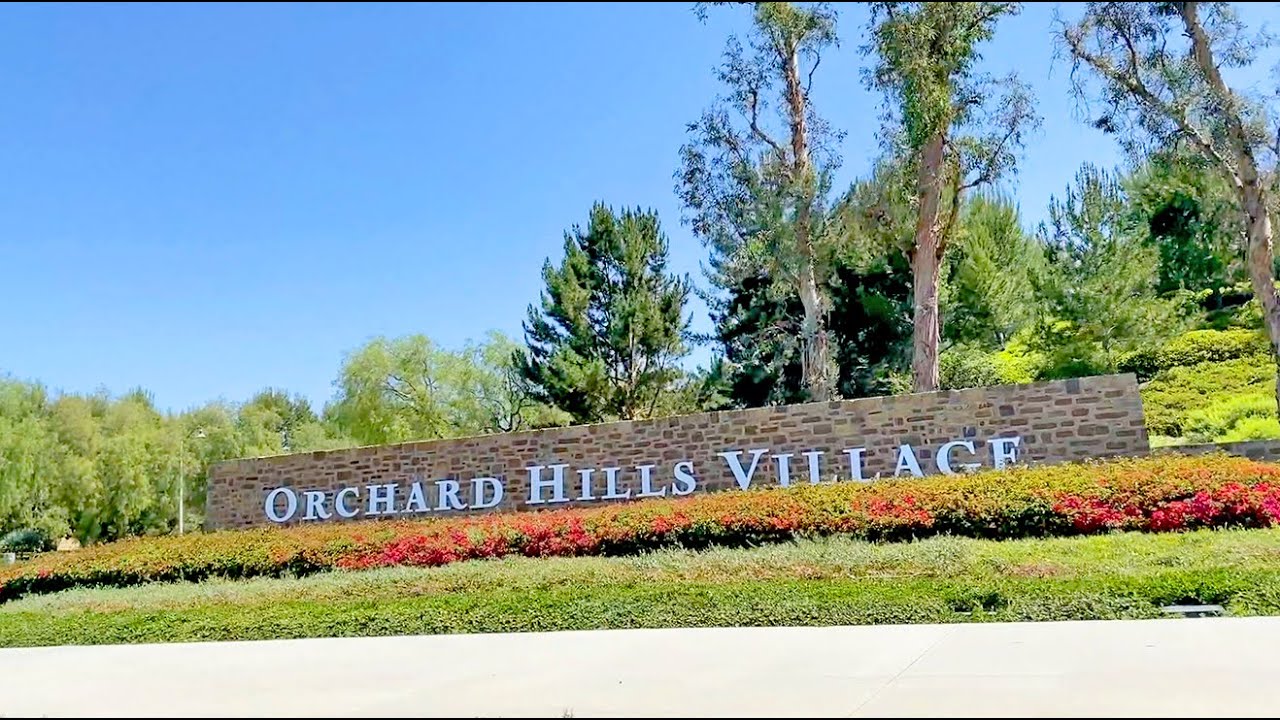 Orchard Hills Irvine Neighborhood 爾灣社區參觀 YouTube