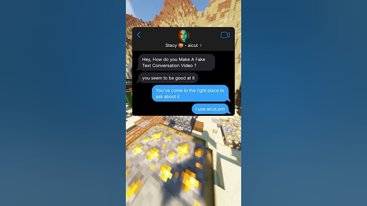 How to make Fake Text Conversation Story Video #faketext #textstory #chatstory #sms #texting #aicut