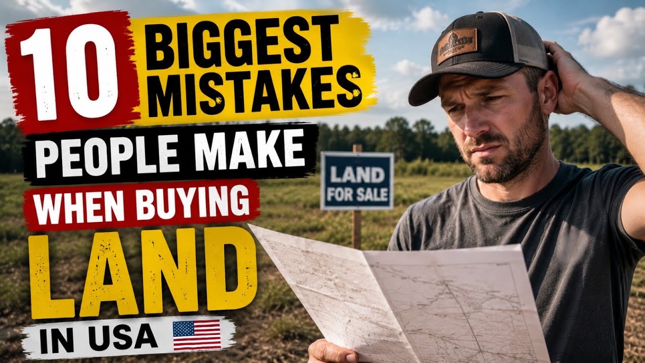 These 10 Land Buying Mistakes Will Destroy Your Investment - YouTube