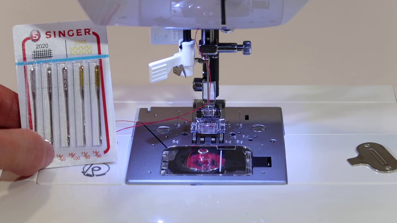 Singer Confidence Quilter 7469Q 15 How and When to Change a Needle YouTube