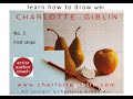 Learn how to draw - no. 3 - first steps: easy techniques for starting with Charlotte Giblin Art