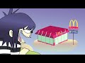 Gorillaz  noodle goes to maccas official