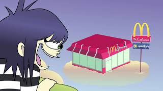 Gorillaz - Noodle Goes to Macca's