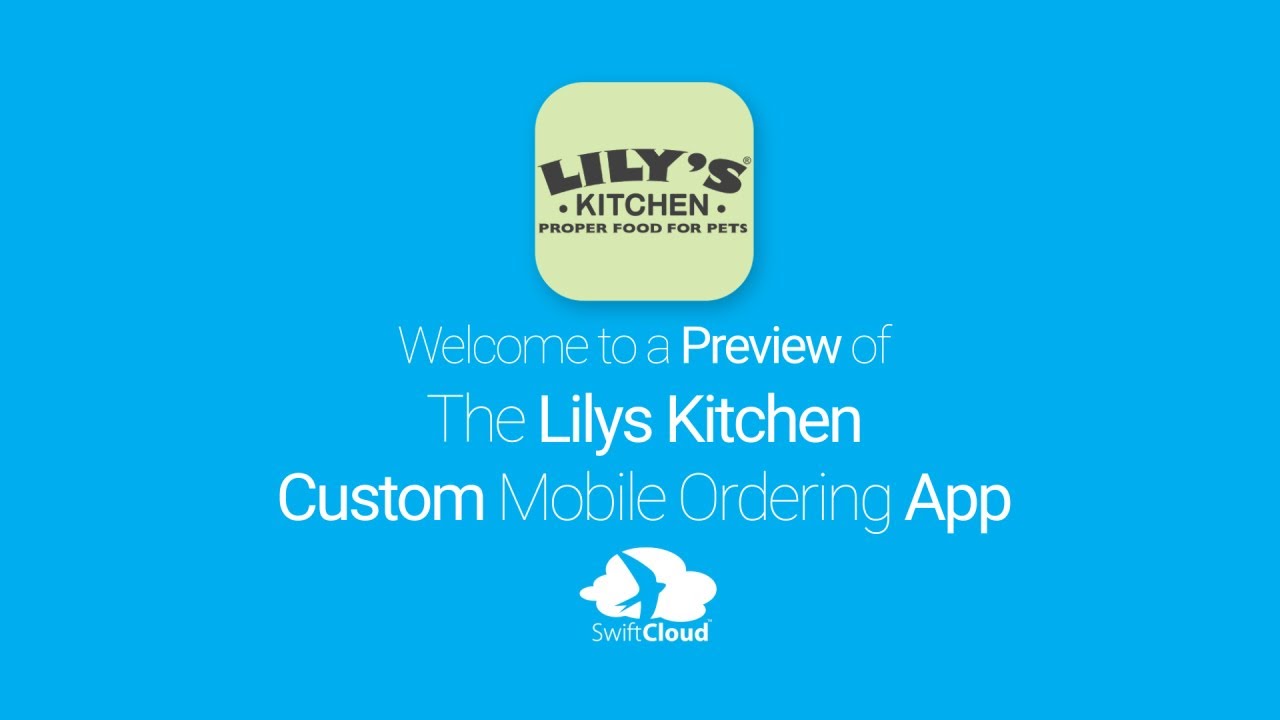 Lilys Kitchen Mobile App Preview LIL873W YouTube