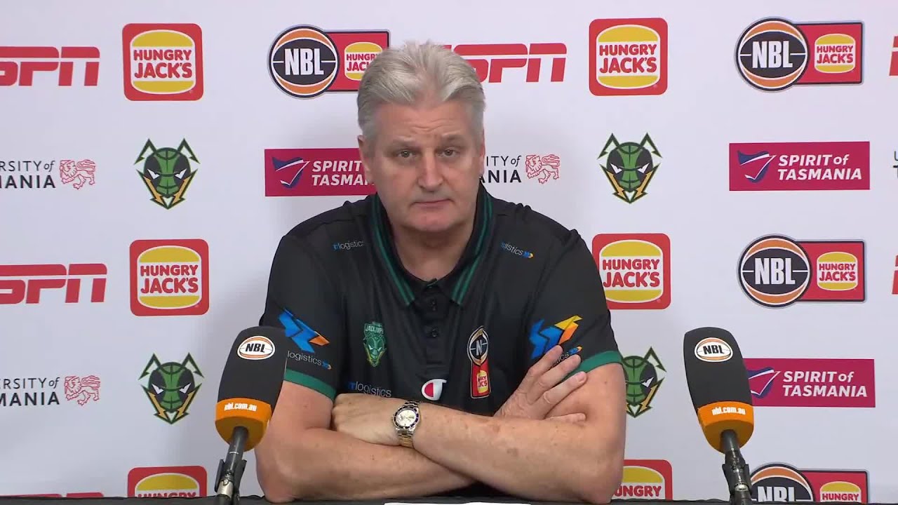 Пресс-конференция Скотта Рота против «Перт Уайлдкэтс» — 7-й раунд, NBL26