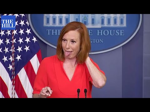 VIRAL MOMENT: Fly lands on Jen Psaki's head during press briefing