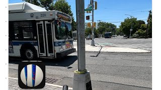 Mta bus spotting at Queensborough Community College (ft Q27 Q74LTD Q75) 