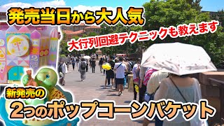 【発売初日から大人気】新発売のポップコーンバケット  /  東京ディズニーリゾート