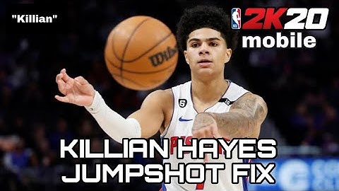 Killian HAYES Jumpshot Fix || NBA 2K20 MOBILE
