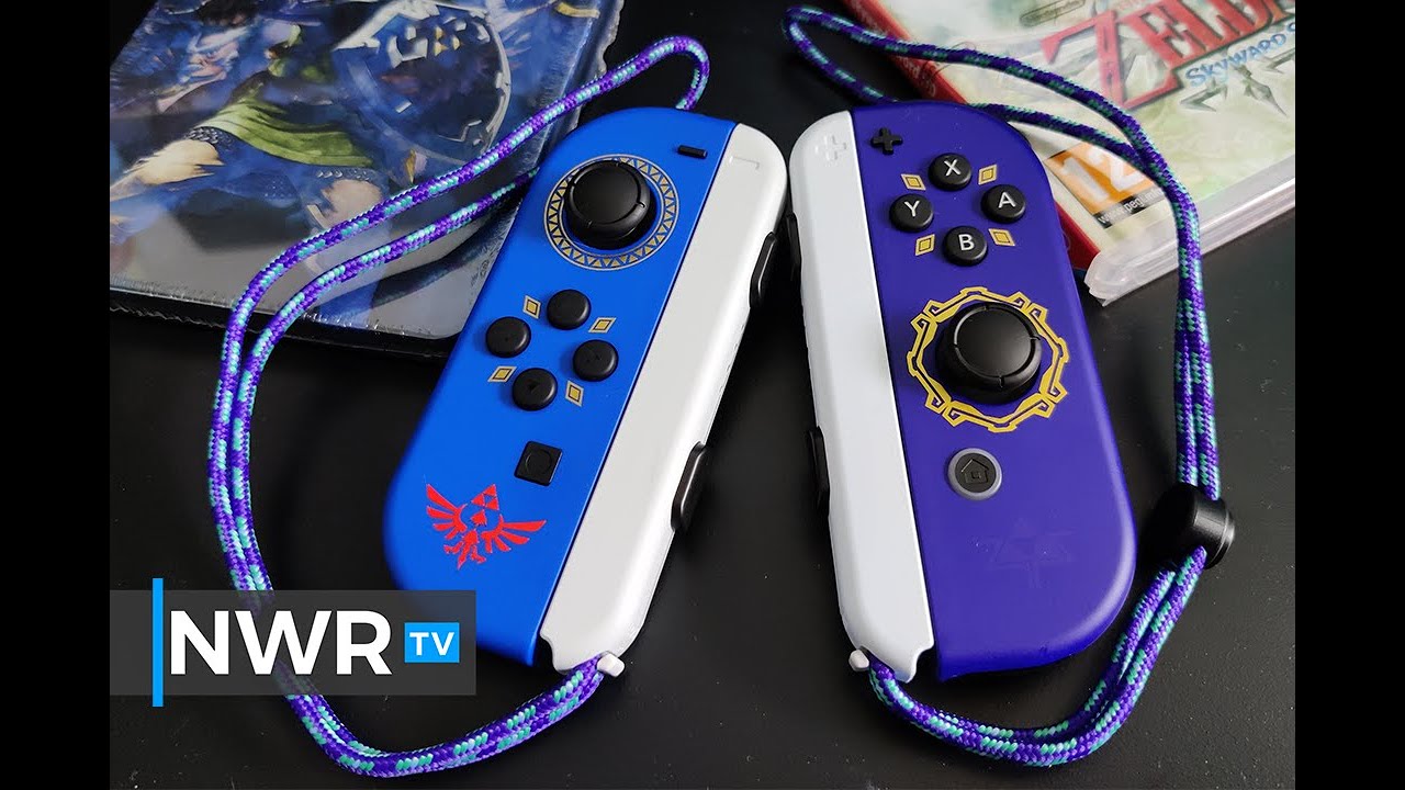 Unboxing The Legend of Zelda Skyward Sword HD Special Edition Joy Con  Controllers - NWRTV 