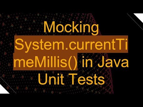 Mocking System.currentTimeMillis() in Java Unit Tests