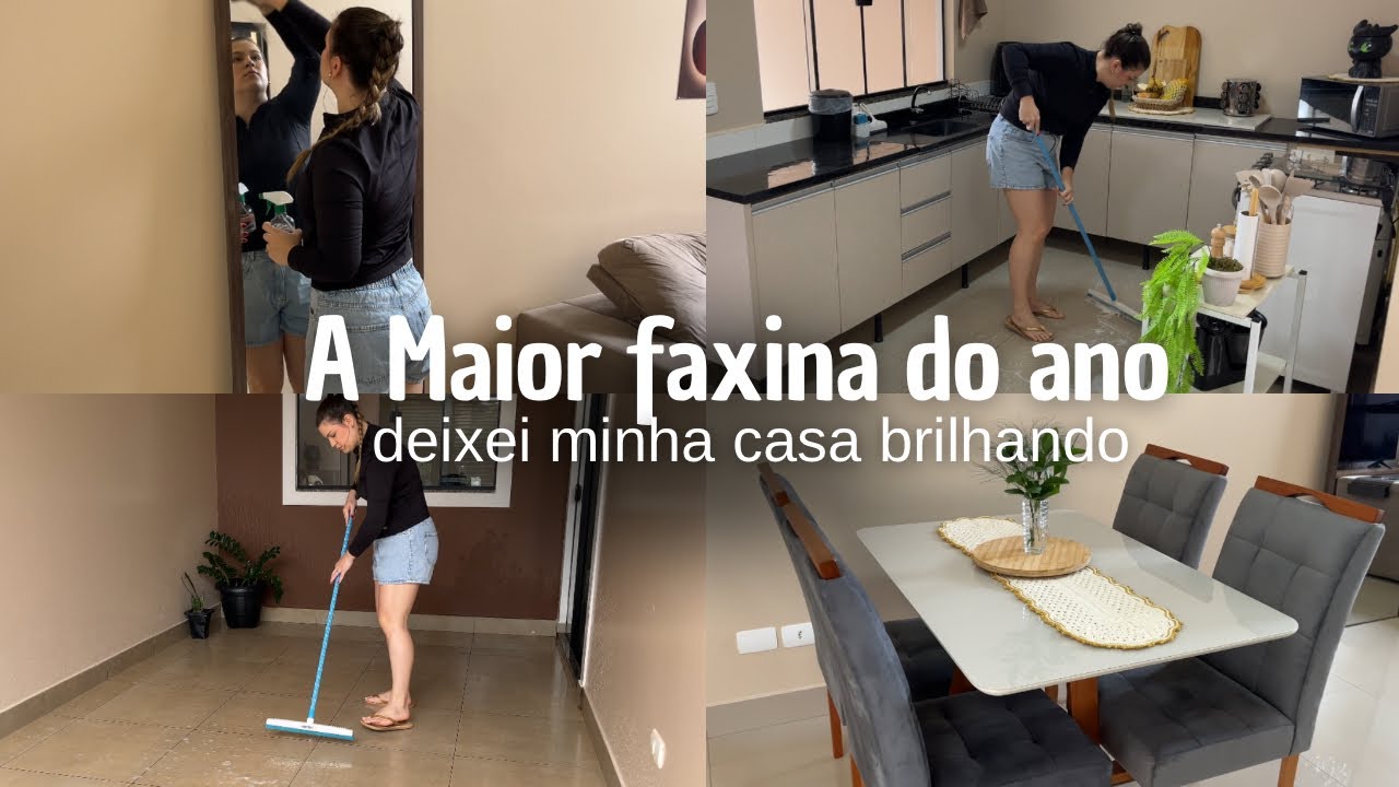 FAXINA PESADA REAL | tirei tudo do lugar e deixei a casa brilhando 