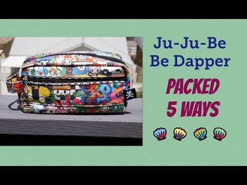 JuJuBe Be Dapper (Sushi Cars) - Packed 5 Ways!