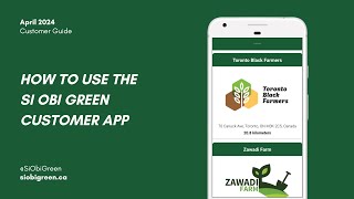 How to Use the Si Obi Green Customer App (2024) screenshot 5