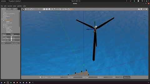 Gazebo implementation of a Wind Turbine controlled using ROS