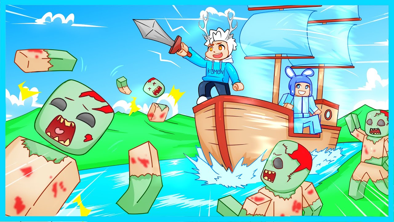 BERTAHAN HIDUP DI ATAS KAPAL VS ZOMBIE MENGERIKAN!