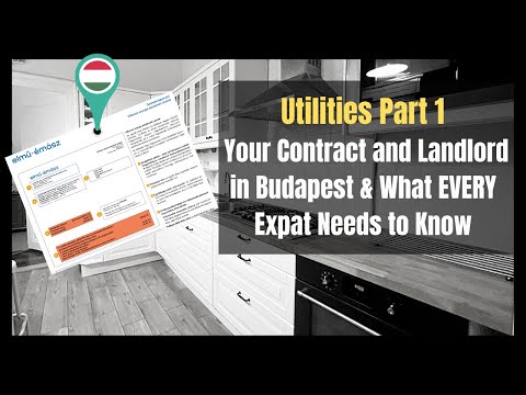 Utilities Part 1 Your Contract And Landlord In Budapest What EVERY Expat Needs To Know