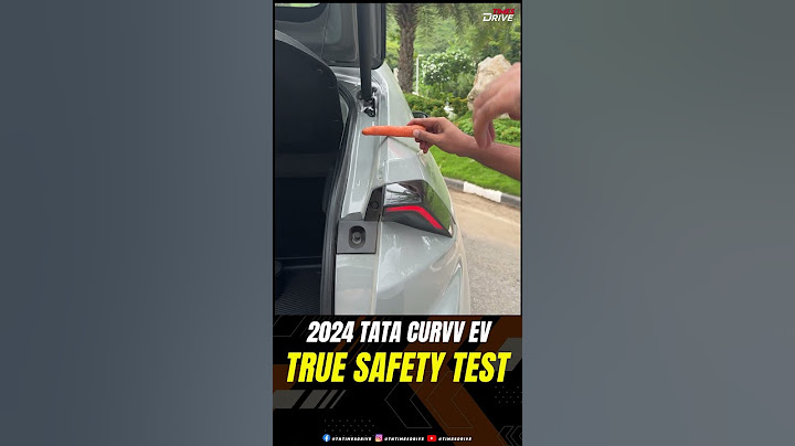 Tata Curvv EV: Safety Test | Tata Curvv EV Coupé SUV | Tata Curvv EV Boot | Tata Cars Safety