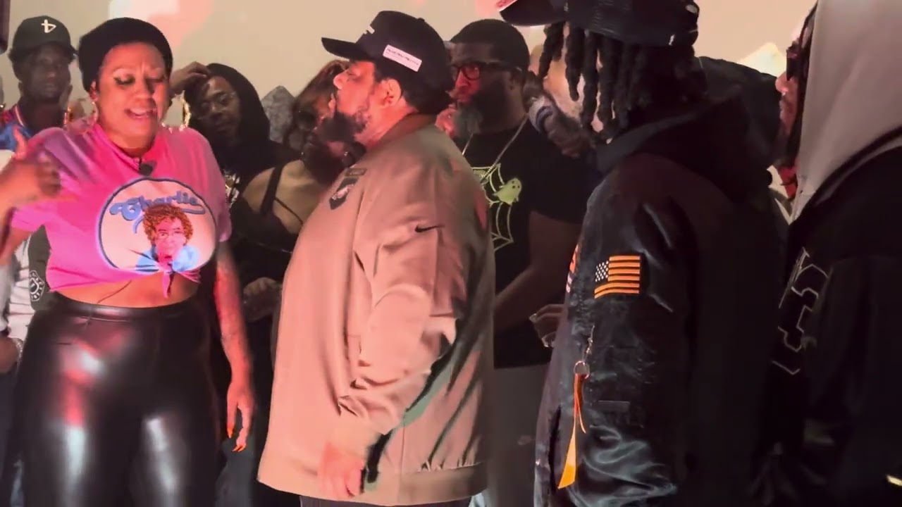 SHOONEY DA RAPPER SNAPS ON CHARLIE CLIPS AT BODIES IN BROOKLYN EVENT! 