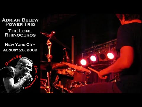 Adrian Belew Power Trio - &quot;The Lone Rhinoceros&quot; - New York City - August 28, 2009