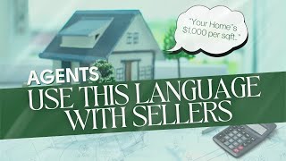 The One Metric Every Agent Should Be Using with Sellers | $/SqFt Strategy