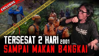 SEREM TERSESAT 2 HARI DI GUNUNG PAPANDAYAN 2001 SAMPE MAKAN BANGKE ! pendakian horor