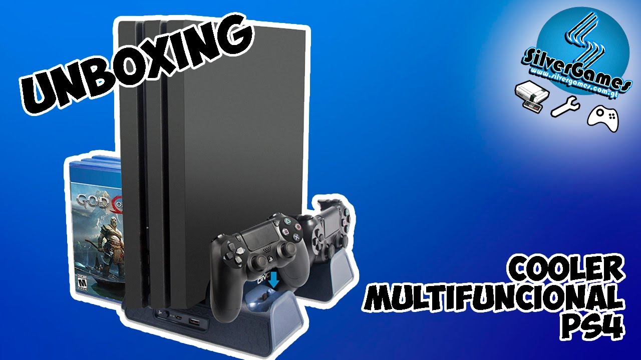Unboxing PS4 Cooler Multifuncional YouTube