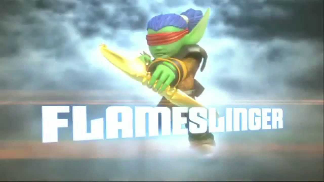 Skylanders Giants - Gold Flameslinger