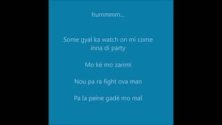 Goldn B X Ken Vybz - Fight Ova Man (lyrics)