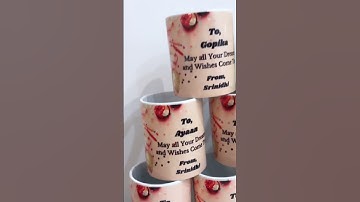 Successfully 🎉completed Sublimation Mug Printing || Myperfectpack💯👏 ||Myperfectpack