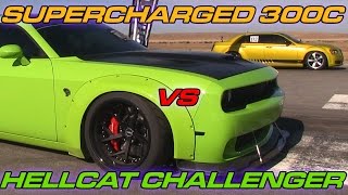 Supercharged 300C vs Hellcat Challenger
