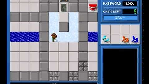 CCLP1 level 59 solution - 970 seconds