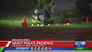 Large Police Presence In Lexington, Reports Of Shots Fired