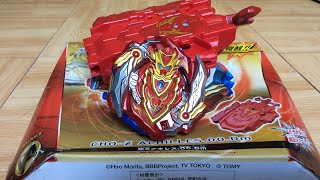 HYPE !! Review: CHO Z ACHILLES 00 .Dm  Starter (B-129) -Beyblade burst Cho z /Turbo
