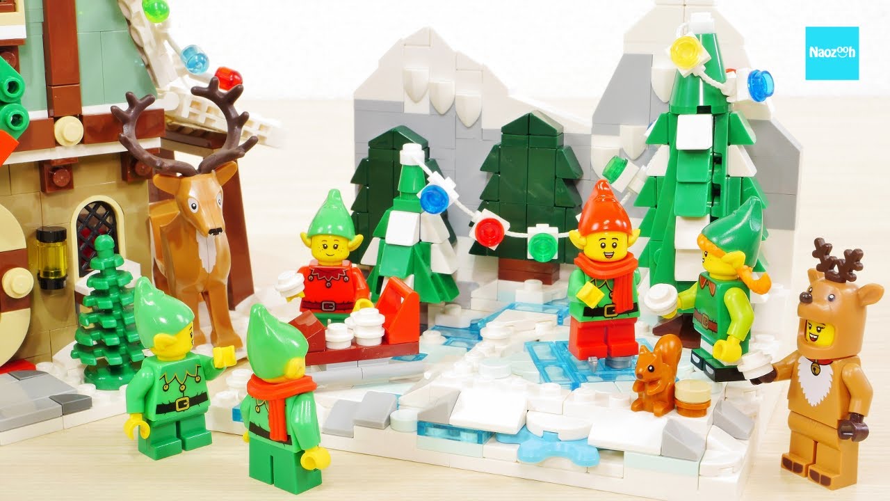 レゴ エルフとたのしい冬 40564 ／ LEGO Winter Elves Scene Speed build & Review